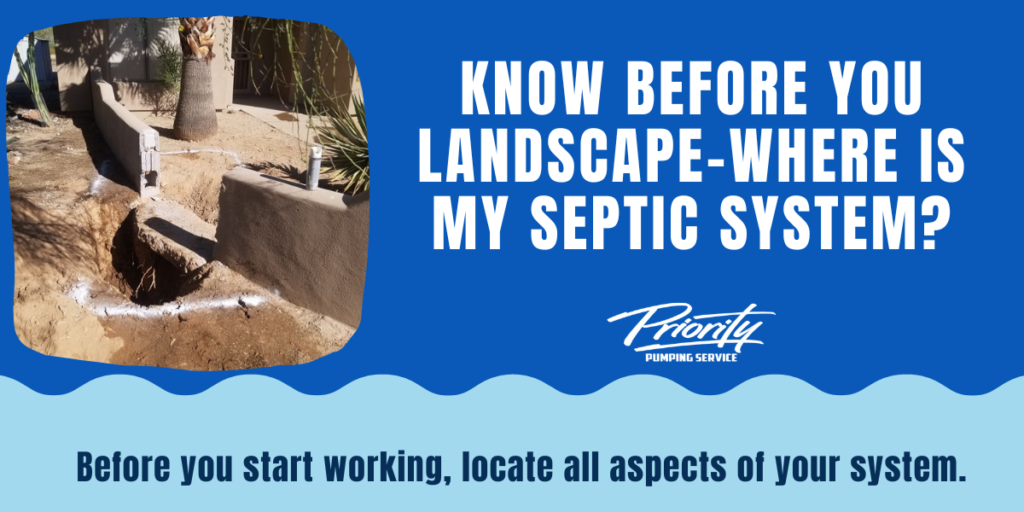 Know Before You Landscape- Where Is My Septic System