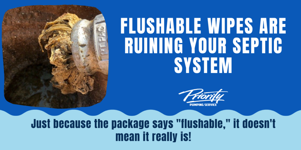 Flushable Wipes Are Ruining Your Septic System