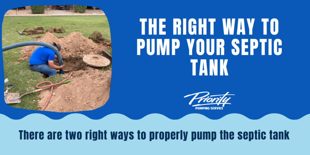 The Right Way To Pump Your Septic Tank