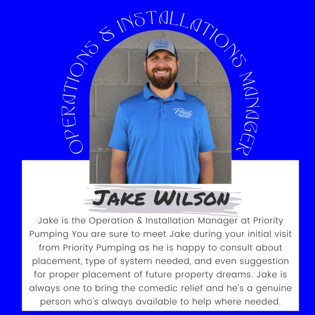 Jake Wilson Priority Pumping