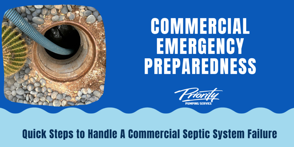 Commercial Septic System Emergency Preparedness