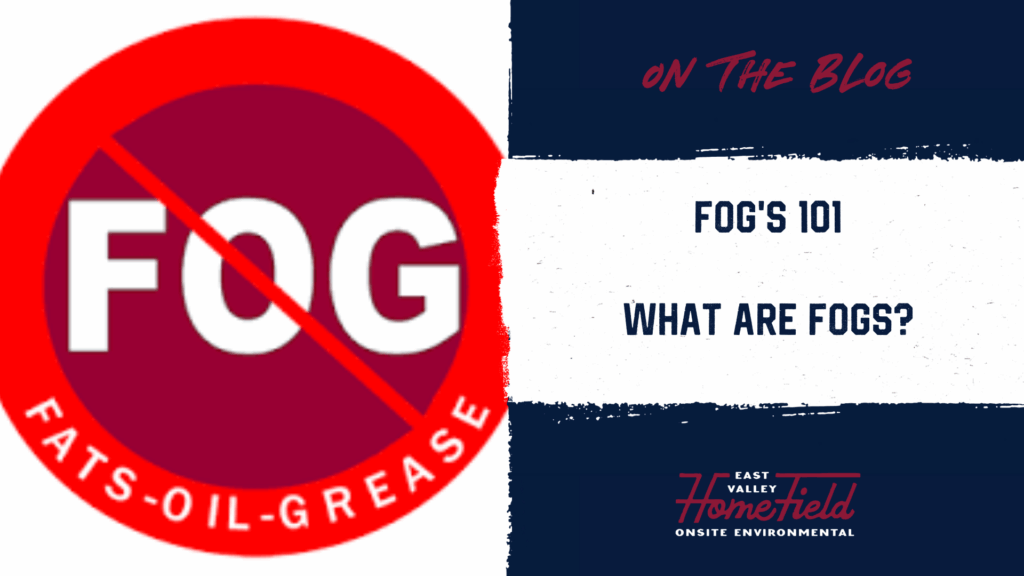 No FOGS- Fats, Oils and Greases Down the Drains