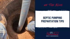 Prepare for Septic Service